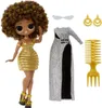 A doll with accessories displayed on a white background. Náhľad obrázku produktu
