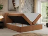 MKS MEBLE Boxspringbett 200x200 mit Bettkasten und Matratze Produktbild-Vorschau 2