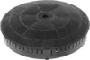A black carbon filter for a range hood, shown from a slightly elevated angle against a white background. Voir les images du produit