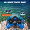 VEVOR Obojživelný člun na dálkové ovládání, 2,4 GHz, 12 Náhled obrázku produktu 5