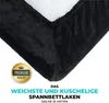 MALIKA Flauschige Cashmere-Touch SPANNBETTLAKEN FÜR Produktbild-Vorschau 6