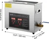 VEVOR Ultraschallreiniger 6L 300W Edelstahl digital 0-30min Produktbild-Vorschau 8