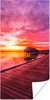 MuchoWow® Poster Meer - Farben - Sonne 60x120 cm - Produktbild-Vorschau 1