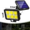 Solární LED nástěnné světlo s PIR senzorem, COB, ovladačem, Náhled obrázku produktu 3