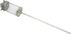 Stablaterne "Fleur" aus Metall, silber, im Antik Look, Produktbild-Vorschau 3
