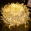 A coiled string of white LED lights on a dark surface. Náhled obrázku produktu