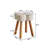 Stuhl Polster Klee Kosmetikstuhl Hocker【RF-BD354】【1078-W】 Produktbild-Vorschau 8