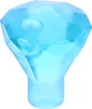 A single blue gem on a white background. Náhled obrázku produktu