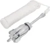 vidaXL Klappanker mit Seil Silber 6 kg feuerverzinktes Produktbild-Vorschau 8