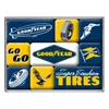 Nostalgic-Art - Set de 9 aimants - Goodyear - Logos Voir les images du produit 8