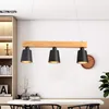 ZMH Pendelleuchte  Schwarz 3 Flammig  Esstisch Holz Produktbild-Vorschau 1