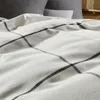 Fleuresse Lech Edelflanell Bettwäsche 240x220 Karo weiß Produktbild-Vorschau 5