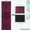 Navaris Reiseyogamatte faltbar inkl. Tasche - 1,5mm Yoga Produktbild-Vorschau 5