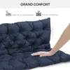 Outsunny Coussin de banc matelas assise dossier pour banc Voir les images du produit 4