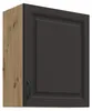 Hängeschrank 60 cm Stilo Grau + Eiche Artisan Küchenzeile Produktbild-Vorschau 1