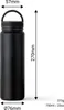 Trinkflasche Edelstahl 750ml Thermo Flasche Sport Produktbild-Vorschau 3
