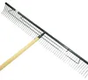 Polar Rasenrechen 100 cm 56 Zinken Rasen Harke Heu rechen Produktbild-Vorschau 4