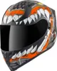 Casco Bogotto V128 Naga, nero opaco/arancione, taglia XL Anteprima dell’immagine prodotto 1