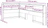 vidaXL Čelo postele s policí na knihy ve tvaru L 80 cm z Náhled obrázku produktu 8