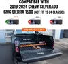Trojitý skládací kryt ložného prostoru pro Chevy Silverado Náhled obrázku produktu 2