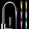LED světelná koupelnová baterie, barevné vodovodní lampy s Náhled obrázku produktu 4