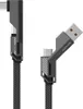 4smarts USB-C Kabel ComboCord Flat Right Angle 240W. 1.5m Produktbild-Vorschau 3