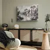 Italienischer Leinwand Leinwandbild - Black and White Produktbild-Vorschau 2