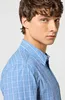 Wrangler Herren -Shirt 1 Punkt Hemd Blau 112357222 Produktbild-Vorschau 5