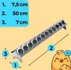 2er Set Futterspender Hühner 50 cm Futterrinne Futtertrog Produktbild-Vorschau 2