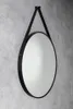 Aqualine STAGO Spiegel mit Lederband, Rund, Durch. 60cm, Produktbild-Vorschau 6