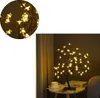 Světlo růžového stromu 24 LED USB rozhraní Stolní stolní Náhled obrázku produktu 3