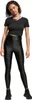 Urban Classics Leggings Damen Ladies Highwaist Shiny Produktbild-Vorschau 4