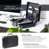 Alu Aktenkoffer mit Zahlenschloss von HMF Produktbild-Vorschau