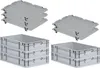 SparSet 5x Eurobox NextGen Grip mit Auflagedeckel inkl. 4 Produktbild-Vorschau 1