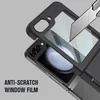 Etui en cuir pour Samsung Galaxy Z Flip 5 avec charnière en Voir les images du produit 4