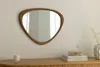 riess-ambiente Wandspiegel ORGANIC 65cm braun Massivholz Produktbild-Vorschau 4