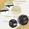 Faltbare Hundebox Schwarz Transporttasche Transportbox Produktbild-Vorschau 4