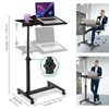 ELONEO mobiele bedtafel op wielen, verstelbare Productafbeelding-voorbeeld 2