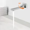 Vanové baterie Vanový výtok Sklopný vanový výtok Nástěnný Náhled obrázku produktu 13