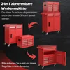 2-in-1-Werkzeugwagen mit 5 Schubladen, 100 kg Tragkraft Produktbild-Vorschau 3