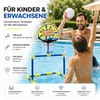 Gioco acquatico 2 in 1 con canestro da basket e porta da Anteprima dell’immagine prodotto 5