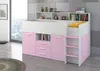 Posteľ s písacím stolom NEO R Right 80x200 cm Spálňové Náhľad obrázku produktu 8