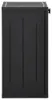 vidaXL Gartenschrank Schwarz 65x45x88 cm PP Rattan-Optik Produktbild-Vorschau 2
