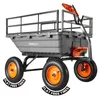 VEVOR Poly Gartenkipper Schwerlast Gartenwagen und -karren Produktbild-Vorschau 1