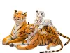 Plüschtiger, weich, bequem, Stofftier, gelb, großer Tiger, Produktbild-Vorschau 8