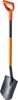 KADAX Schaufelspaten, scharf, 125 cm, Gartenmetall, Produktbild-Vorschau 1
