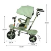 Kinderdreirad Baby-Dreirad Drehbarer Sitz Fahrrad Baby Produktbild-Vorschau 7