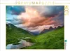 CALVENDO Puzzle Alpenglühen über den Scheidseen | 1000 Produktbild-Vorschau 1