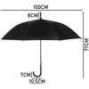 Regenschirm groß Stockschirm XL Schirm Automatik Produktbild-Vorschau 9