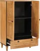 Highboard Jasnobrązowy 60 x 33 x 100 cm lite drewno mango Podgląd zdjęcia produktu 2